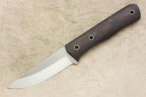 Cumming Bladeworks - Bushmaster - Black and Red G10 - AEB-L Steel