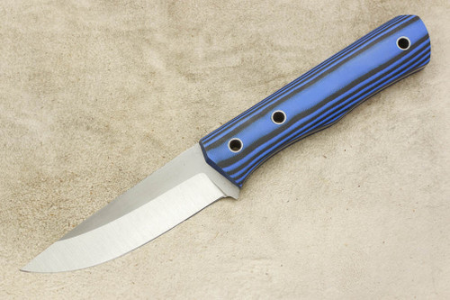 Cumming Bladeworks - Bushmaster - Blue and Black G10 - AEB-L Steel