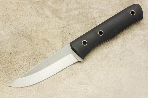 Cumming Bladeworks - Trailmaster - Black Canvas Micarta - AEB-L Steel