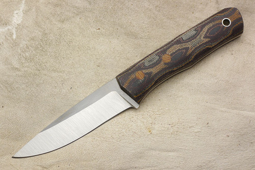 Cumming Bladeworks - Trailmaster - Python Micarta - AEB-L Steel