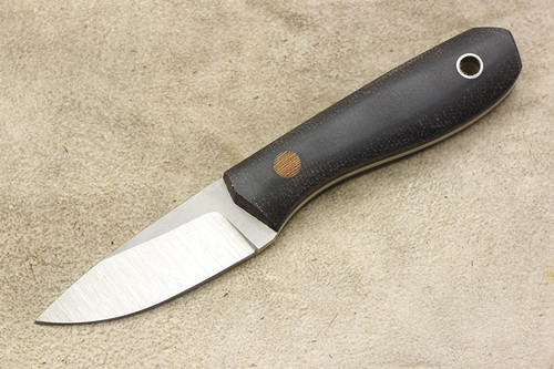 Cumming Bladeworks - Utility - Black Canvas Micarta - AEB-L Steel - .118" Thick Steel