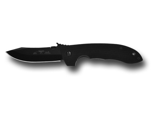 Emerson Knives CQC-8-BT, Black Plain Blade - Folding Pocket Knife