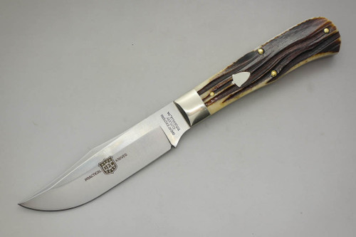 Great Eastern Cutlery GEC H23316 Sabre Hunter - Cougar Clawed Bone