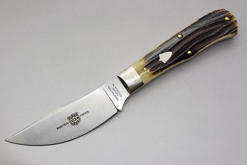 *Blemished* Great Eastern Cutlery GEC H23416 Upland Hunter - Cougar Clawed Bone