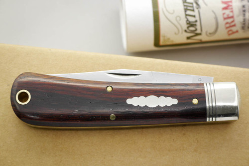 Great Eastern Cutlery Northfield #43 Oregon Trapper - 1 Blade - Cocobolo - Satin Blade - 3