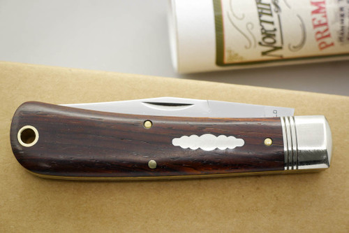 Great Eastern Cutlery Northfield #43 Oregon Trapper - 1 Blade - Cocobolo - Satin Blade - 4