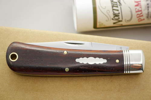 Great Eastern Cutlery Northfield #43 Oregon Trapper - 1 Blade - Cocobolo - Satin Blade - 7