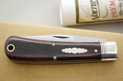 Great Eastern Cutlery Northfield #43 Oregon Trapper - 1 Blade - Cocobolo - Satin Blade - 9