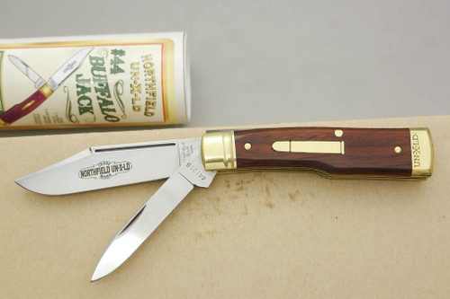 Great Eastern Cutlery Northfield #44 Buffalo Jack (Gunstock) - 2 Blade - Cocobolo