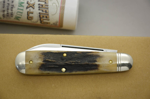 Great Eastern Cutlery Northfield #78 American Jack - 1 Blade - Sambar Stag - 10