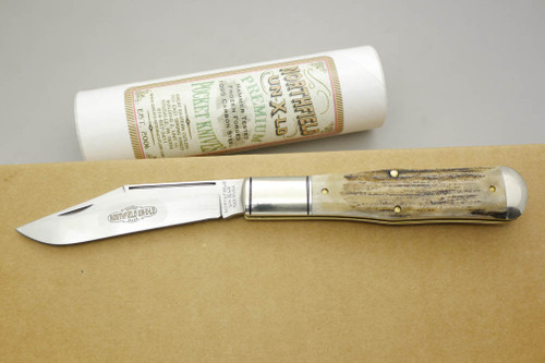 Great Eastern Cutlery Northfield #97 Allegheny (Large Coke Bottle) - 1 Blade - Sambar Stag - 11