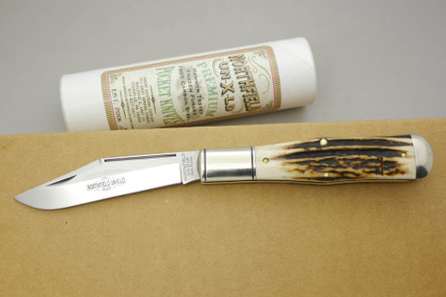 Great Eastern Cutlery Northfield #97 Allegheny (Large Coke Bottle) - 1 Blade - Sambar Stag - 14