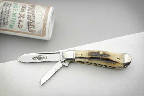 Great Eastern Cutlery Northfield UN-X-LD #18 Beagle - 2 Blade - Stag - 5