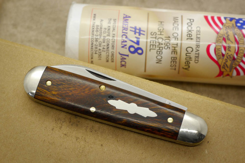 Great Eastern Cutlery Tidioute #78 American Jack - 1 Blade - TKC Special Factory Order - Desert Ironwood - 27