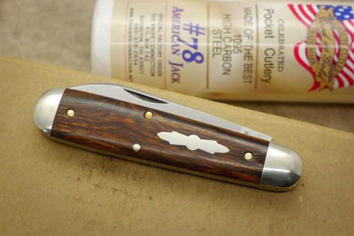 Great Eastern Cutlery Tidioute #78 American Jack - 1 Blade - TKC Special Factory Order - Desert Ironwood - 35