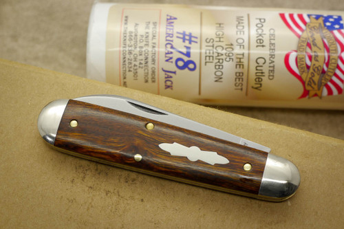 Great Eastern Cutlery Tidioute #78 American Jack - 1 Blade - TKC Special Factory Order - Desert Ironwood - 51