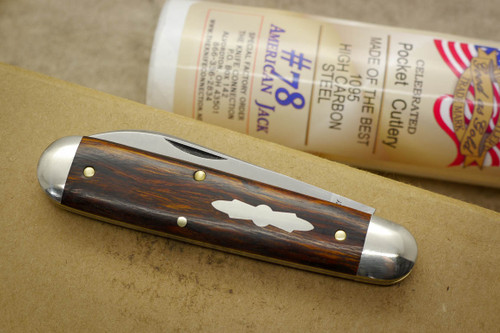 Great Eastern Cutlery Tidioute #78 American Jack - 1 Blade - TKC Special Factory Order - Desert Ironwood - 82