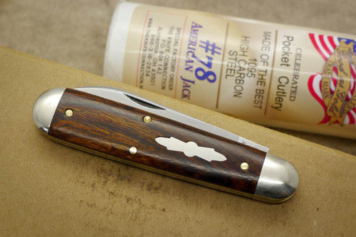 Great Eastern Cutlery Tidioute #78 American Jack - 1 Blade - TKC Special Factory Order - Desert Ironwood - 88