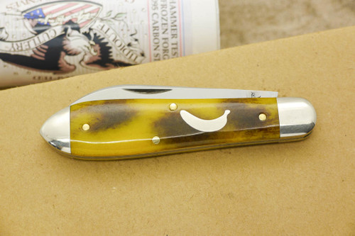 Great Eastern Cutlery Tidioute #85 Bullet End - 1 Blade - Smooth Rotten Banana Bone - 9