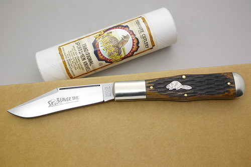 Great Eastern Cutlery Tidioute #97 Allegheny (Large Coke Bottle) - 1 Blade - Brazilian Cherry - Beaver Tail Edition