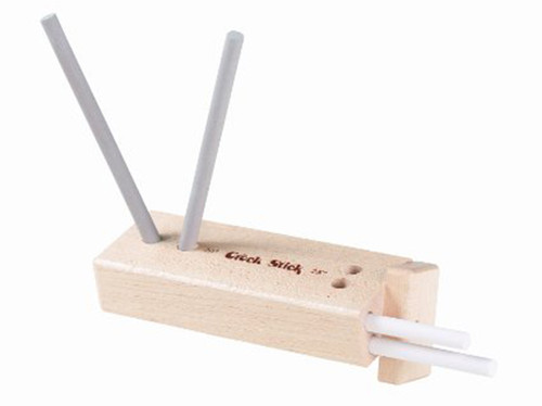 Lansky Sharpeners: LS33 - 4 Rod Alumina Ceramic Turnbox Knife Sharpener with 6" Wood Base - Medium & Fine Grit