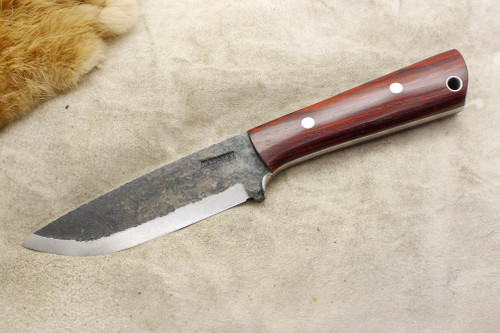 Lon Humphrey Bushcraft Pro - Scandi Grind - Cocobolo Handle - 1
