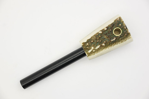 LT Wright Knives Firesteel - Sambar Stag Handle - 1 / FREE Black Liner!