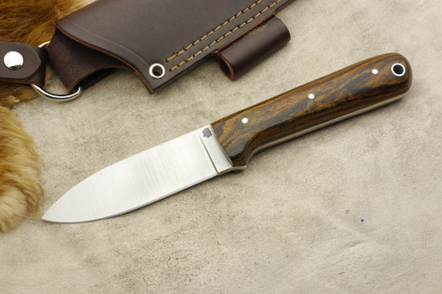 LT Wright Knives Genesis - CPM 3V Steel - Flat Grind - Bocote