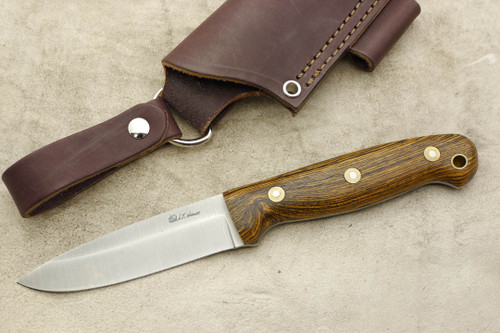 LT Wright Knives GNS - AEB-L Steel - Saber Grind - Bocote - 2