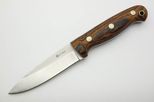 LT Wright Knives GNS - CPM 3V Steel - Saber Grind - Bocote Handle - 4 / FREE Black Liners!