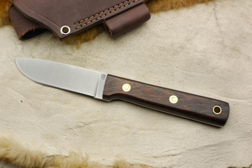 LT Wright Knives Maverick Scout - Flat Grind - Desert Ironwood - 3