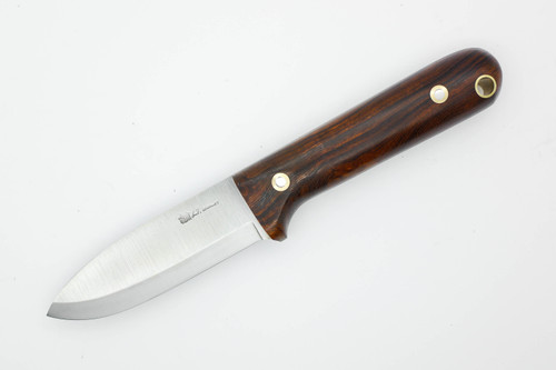 LT Wright Knives Next Gen - Scandi Grind - 3V Steel - Desert Ironwood - 1 / FREE Black Liners!