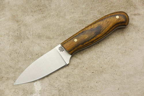 LT Wright Knives Patriot - A2 Tool Steel - Flat Grind - Bocote - 10 / FREE Black Liners!