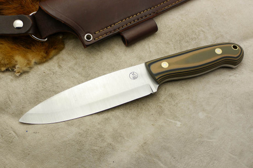 LT Wright Knives Sospes - Scandi Grind - Mil Spec Camo G10 - Matte Finish