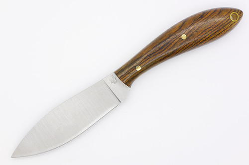 LT Wright Knives: Small Northern Hunter (AEB-L Steel) Flat Grind Fixed Blade Knife w/ Bocote Handle - 2