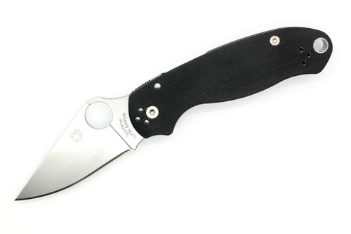 Spyderco - Para 3 - 3" CPM-S45VN Blade Folding Knife w/ Textured Black G-10 Handle