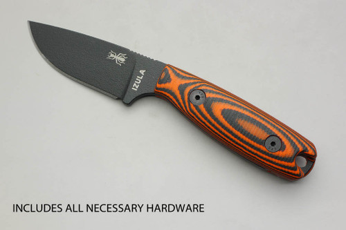 TKC: G10 EXTENDED Handle for ESEE IZULA - Tigerstripe, 2x2