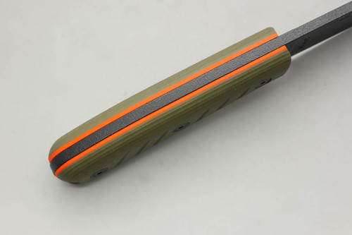 TKC: G10 Handle for ESEE 3HM / 4HM - Ranger Green w/ Orange Liner
