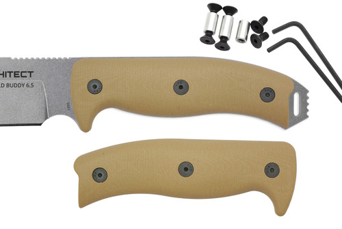 TKC G10 Handle for AK 5.5/6.5/8 and ESEE 5/6 - Coyote Brown