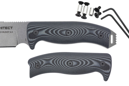 TKC G10 Handle for AK 5.5/6.5/8 and ESEE 5/6 - Midnite Tiger, 1X1