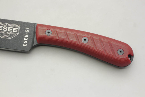 TKC: G10 Handle for ESEE 6HM - Red