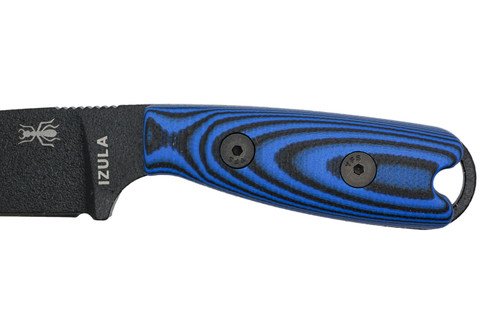 TKC: G10 Handle for ESEE IZULA - Blue & Black