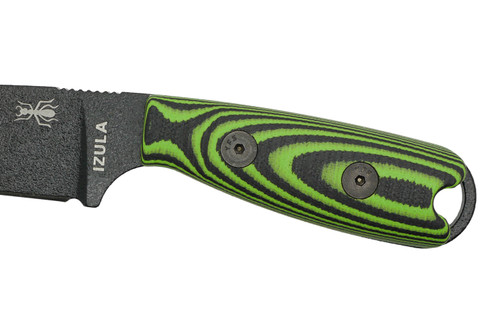 TKC: G10 Handle for ESEE IZULA - Neon Green & Black