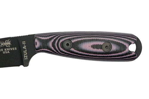 TKC: G10 Handle for ESEE Izula 2 - Lavender & Black