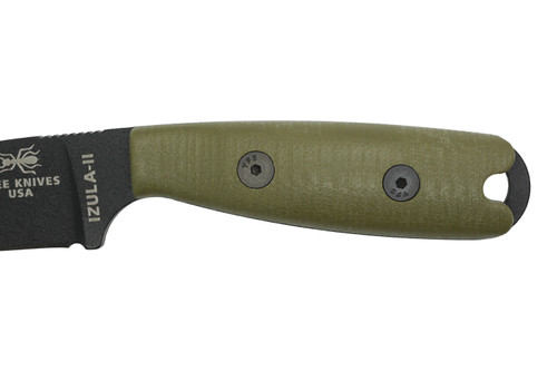 TKC: G10 Handle for ESEE Izula 2 - Ranger Green