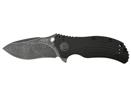 Zero Tolerance Strider/Onion Folding Blade Pocket Knife w/ Black G10 & Titanium Handle - 0300BW