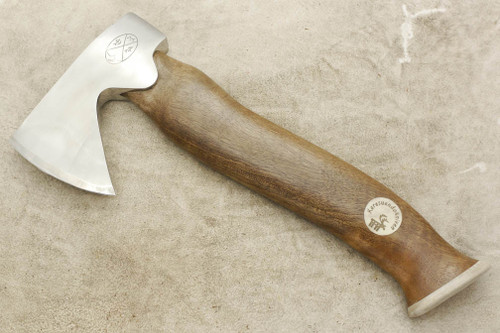 Karesuando Kniven 4025 Unna Aksu Hunters Axe and 8" Knife Hunting Set - Walnut - Stainless Steel - 5