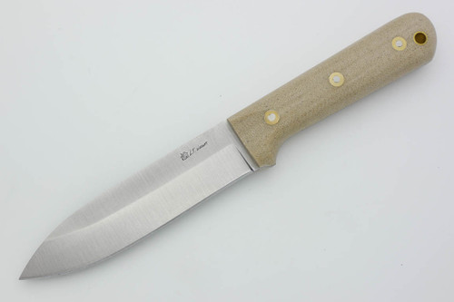 LT Wright Knives Gen 5 - Saber Grind - Snakeskin Micarta - Matte Finish