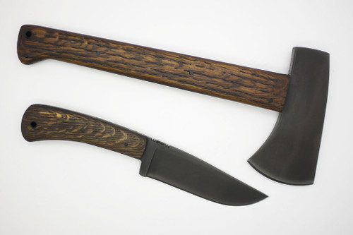 Winkler Knives - Highland Hatchet and Highland Hunter Matching Serial Numbers Set - Limited Edition - Serial Number 39