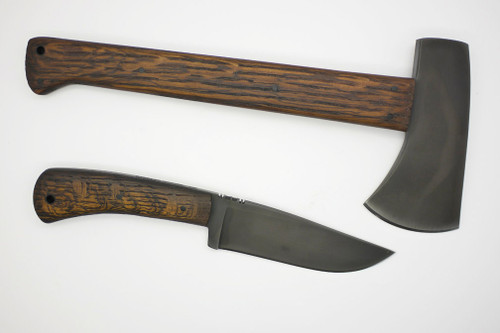 Winkler Knives - Highland Hatchet and Highland Hunter Matching Serial Numbers Set - Limited Edition - Serial Number 40